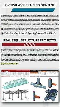 DEMO SESSION - LIVE TRAINING "DESIGN OF STEEL STRUCTURE USING STAAD PRO. I IDEA STATICA I EXCEL-04