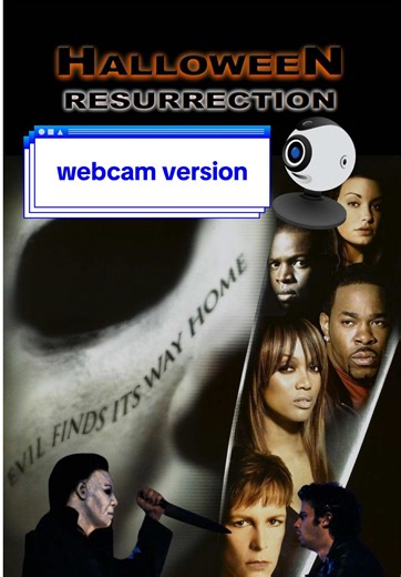 Did yall know there was a “secret” found footage cut of Halloween: Resurrection available on the DVD special features? It’s a 41 minute cut of the film from the character’s personal head cams and the webcams stationed around the Michael Myers home and it’s effectively spooky and should’ve been incorporated more into the Final Cut of the movie we did end up getting. The webcam special feels spiritually connected to the 1960 film “Peeping Tom” and also serves as a conceptual precursor to the Hallo