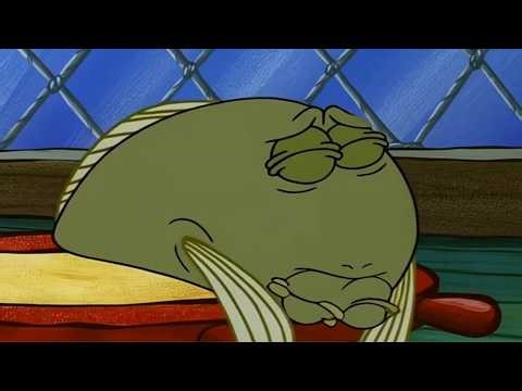 SpongeBob Season 1, Episode 40 "Hooky", but it's ruined by AI