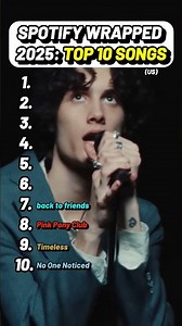 Add to queue: “Birds of a Feather,” “DtMF,” and more. #SpotifyWrapped #MostStreamed #2025 #Hits