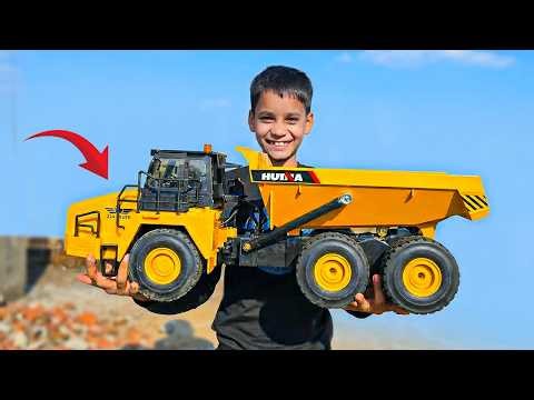 😱 Big RC Truck Unboxing & Testing! 4x4 Remote Control Monster Truck Extreme Offroading | OCM Toys