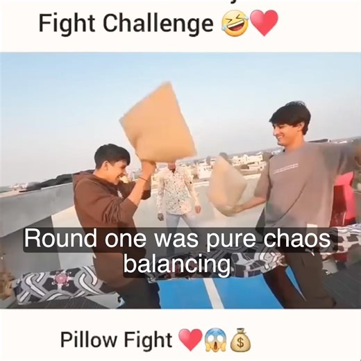 Pillow Fight Challenge #souravjoshivlogs #challenge #video #shorts #ytshorts #trending #family #vlog
