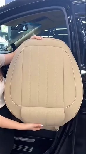 Νέο δερμάτινο μαξιλάρι καθίσματος αυτοκινήτου πλήρους περιτύλιξης...