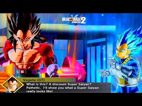 GT Vegeta MEETS DBS Vegeta! NEW DLC 14 Special PQ Quotes & Interactions! | Dragon Ball Xenoverse 2