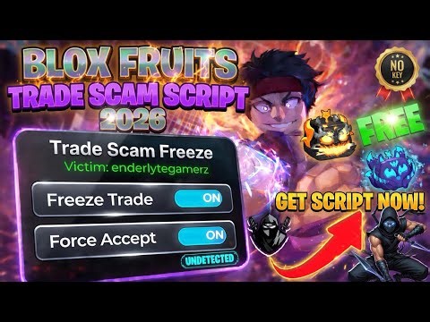 😈 [Easter Update] Blox Fruits Trade Scam Script 2026 | Freeze Trade + Auto Accept | NO KEY Working!