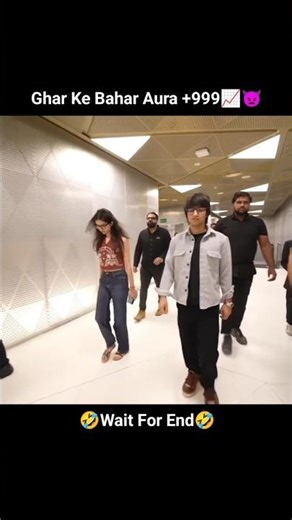 Ghar Mein Vs Bahar Aura 👿 || Sourav Joshi Vlogs #shorts #youtubeshorts