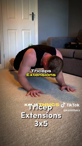 4 Calisthenics Drills for Bigger Arms | Triceps Workout at Home