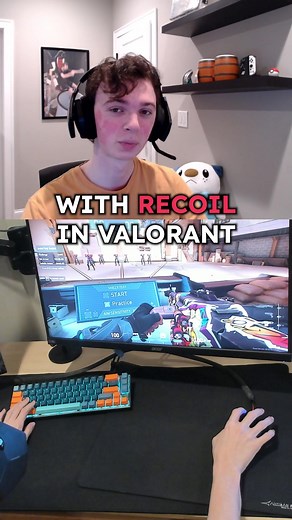 Programmed Table Shaking with Recoil in Valorant Gaming