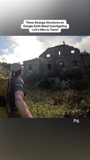 While hiking in a remote mountain range I stumbled across a massive ruin hidden away in a valley. Curious to see what they could have once been I started exploring around and was shocked by what I found! 😱 #adventure #exploring #abandonedplaces #outdoors #hikingadventures | Josh the Intern