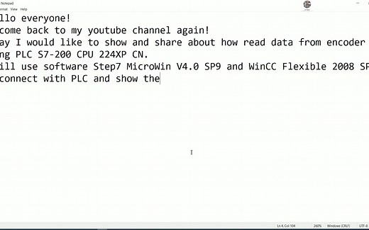PLC S7-200带增量编码器完整教程使用SIMATIC STEP7 MicroWin V4.0 SP9