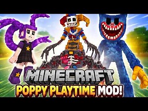 I Added the SCARRIEST Poppy Playtime Mod to Minecraft...