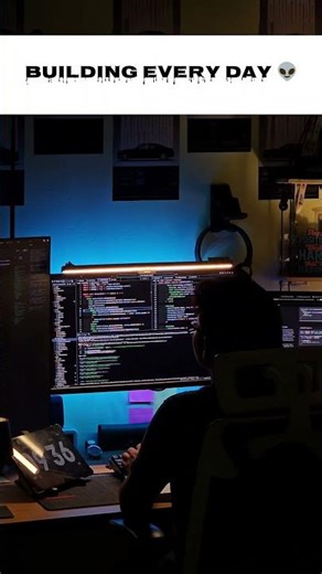 Building Every Day. #codinglife #motivation #desksetup #gaming #softwaredeveloper