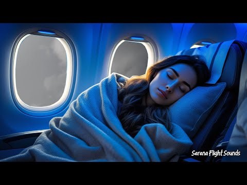 Relaxing Airplane Sounds to Calm Flight Anxiety - ASMR for anxiety