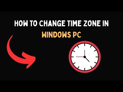 How to Change Time Zone in Windows PC