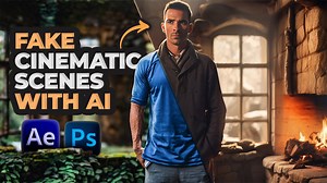 After Effects Tutorial: Cinematic VFX Using Generative Fill for Video