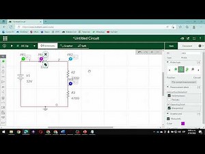 Circuito Serie Multisim Live