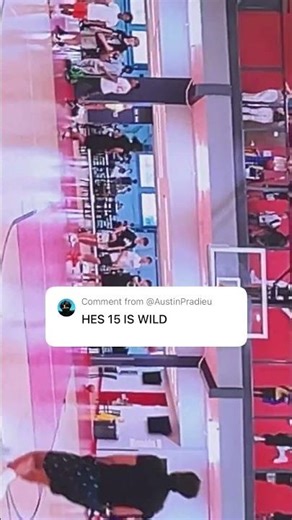 He needs some contact for the nba 😌✌️