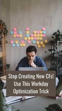 Stop Creating New CFs! Use This Workday Optimization Trick | ZaranTech #shorts