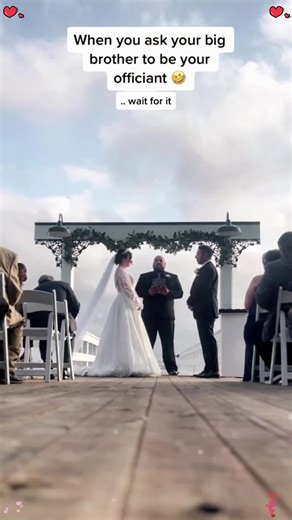 Funny officiant #foryou #fyp #funny #wedding #officiant #weddingspeech | Funny Wedding Speech