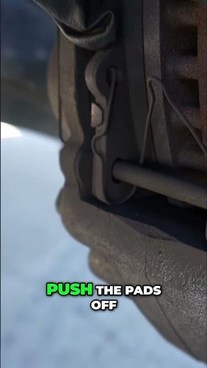 Missing Anti-Rattle Spring: Damaging Your Brakes? #shorts