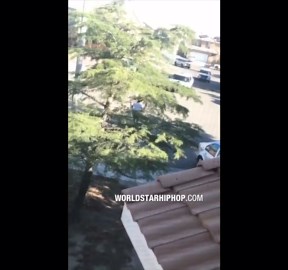 Horrible: Dude Beats Up Female Cop, Steals Her Gun & Shoots Towards Her Before Being Shot By Police!