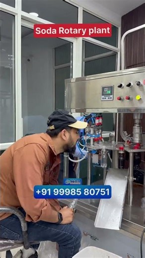 Rotary soda bottling plants |automatic soda bottling plants |automatic soda bottle making machine