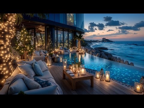 Ocean Chillout Lounge ~ Deep Christmas House Beats & Sunset Relaxation for the Holidays