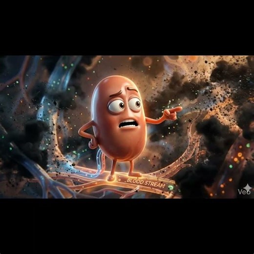 funny animated kidney reel