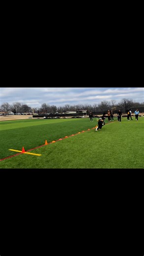 Ottawa University Flag Football on Instagram: "Juke drill! Working on the ability to change speed and accelerate. Great for both offense and defense. #bravenation #takefive #flagfootball #jukedrill"