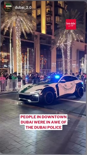 Dubai Police Keep Everyone Safe Tonight