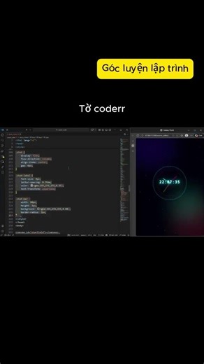100 ngày học code giao diện | Day 12 #100ngayhoccode #frontend #html #css #coding #shorts