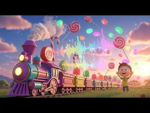Cookie Train Goes Clackety Clack | Fun and Educational Nursery Rhymes for Kids