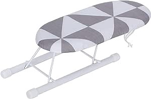 Folding Ironing Board, Smooth Ironing Table, Space‑Saving High‑Temperature(Fashion )