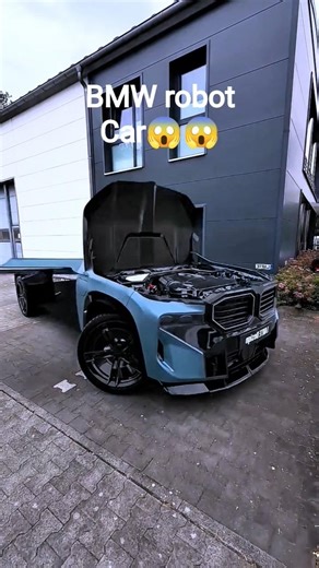 BMW robot 🤖👽 car in India automatic car #edit #shorts #robot #automobile #car #viral #tending