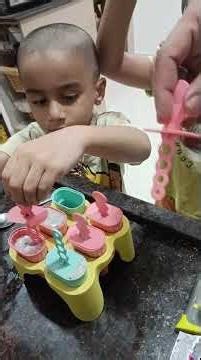 Easy Summer Popsicle for kids at home. Dragon fruit Popsicle.