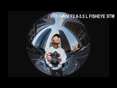 In LA with Canon Explorer of Light Atiba Jefferson & the Canon RF7-14mm F2.8-3.5 L FISHEYE STM Lens