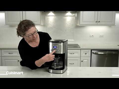 Cuisinart® | Programming your coffeemaker to AUTO OFF