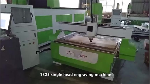 Support Customized 1325 3-axis CNC Router Single-head Independent Vacuum Adsorption High Precision Wood Engraving Machine