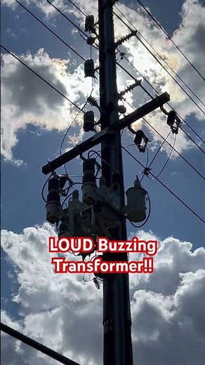 Very Loud Buzzing Transformer! #buzz