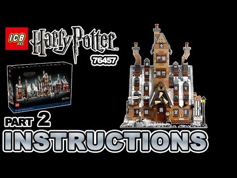 LEGO Harry Potter Hogsmeade Village – Collectors' Edition 76457 – 4K Build Instructions Part 2 of 3