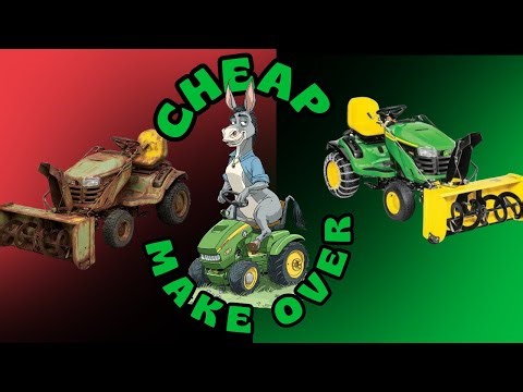 JOHN DEERE 100 SERIES PAINT MAKEOVER