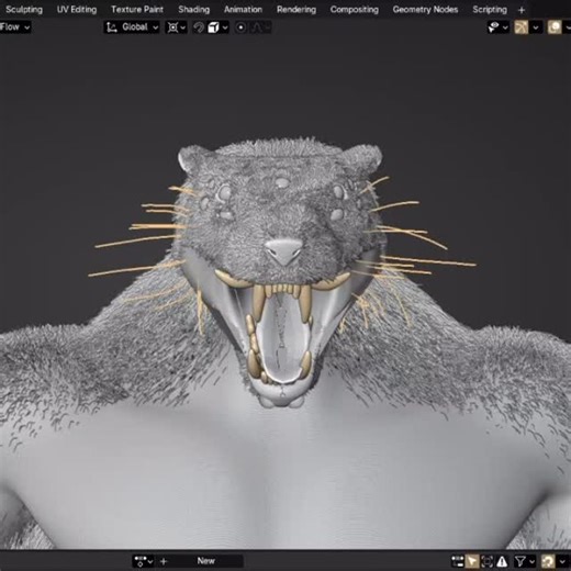 28 reactions · 5 comments | Hair / groom for #unrealengine5 using blender geometry nodes #blender3d | Huy Đăng Nguyễn | Facebook