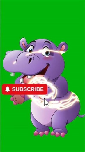 Dancing Hippo Fun! 🦛🎶✨ #funny