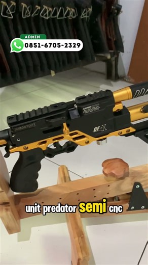 Upgrade Predator CFX Full CNC #senapanangin #senapanbocap