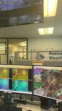 How do forecasts get to you? A day at the National Weather Service