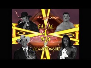 Story of JBL vs. The Undertaker vs. Eddie Guerrero vs. Booker T | Armageddon 2004