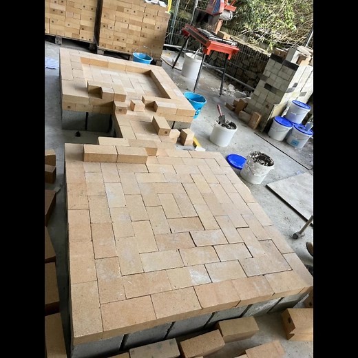 1K views · 29 reactions | The studio team at the Leach Pottery has been busy building kilns for our new Learning and Production Studio which opens early next year. #ceramics #leachpottery #stives #KilnBuilding | The Leach Pottery | Facebook