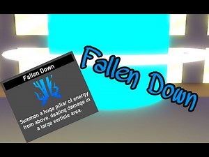 Fallen Down Power! | Anime Fighting Simulator