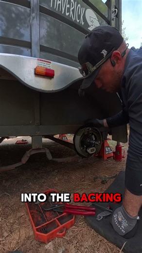 Changing Brake Backing Plate and Magnet