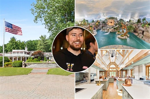 MrBeast tours $30M mega-mansion of late Yankee Candle founder packed with the craziest amenities